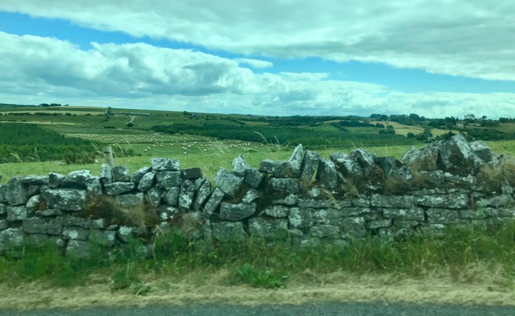 stone fences in Ireland