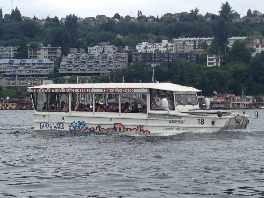 Duck boat tour