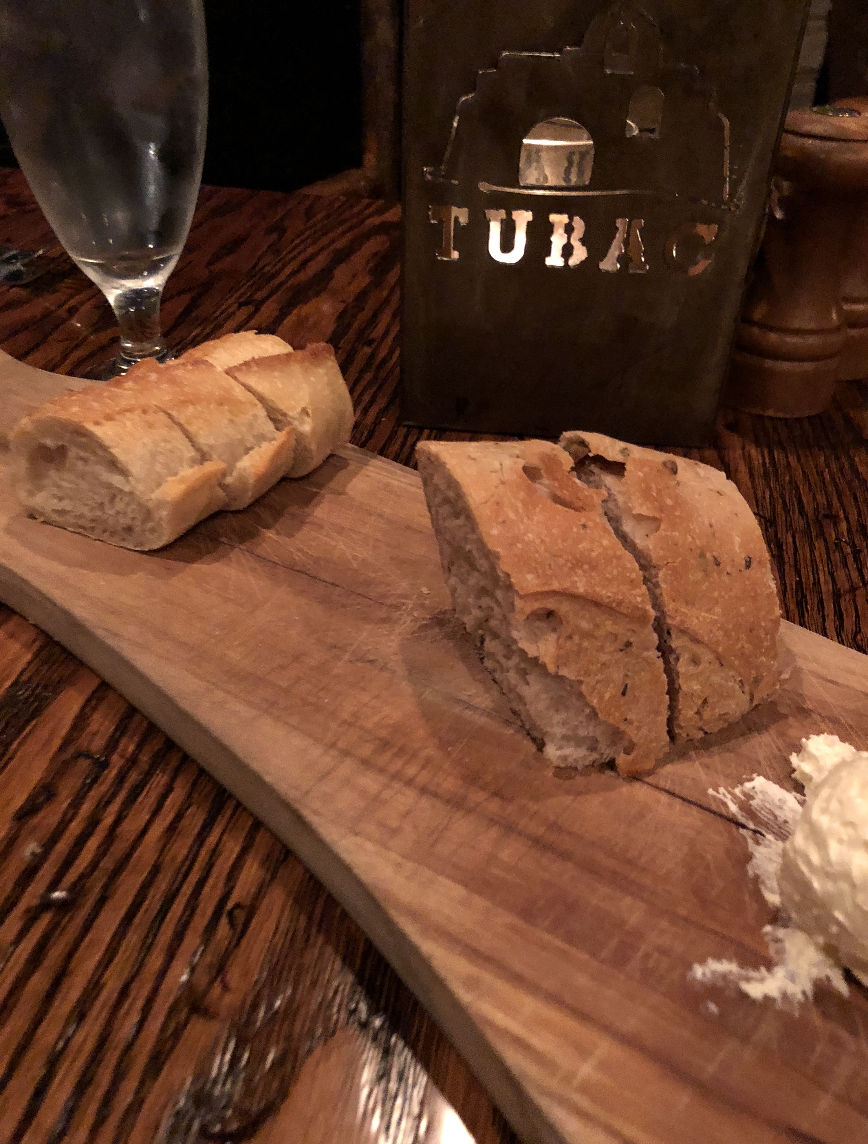 Sourdough and olive bread