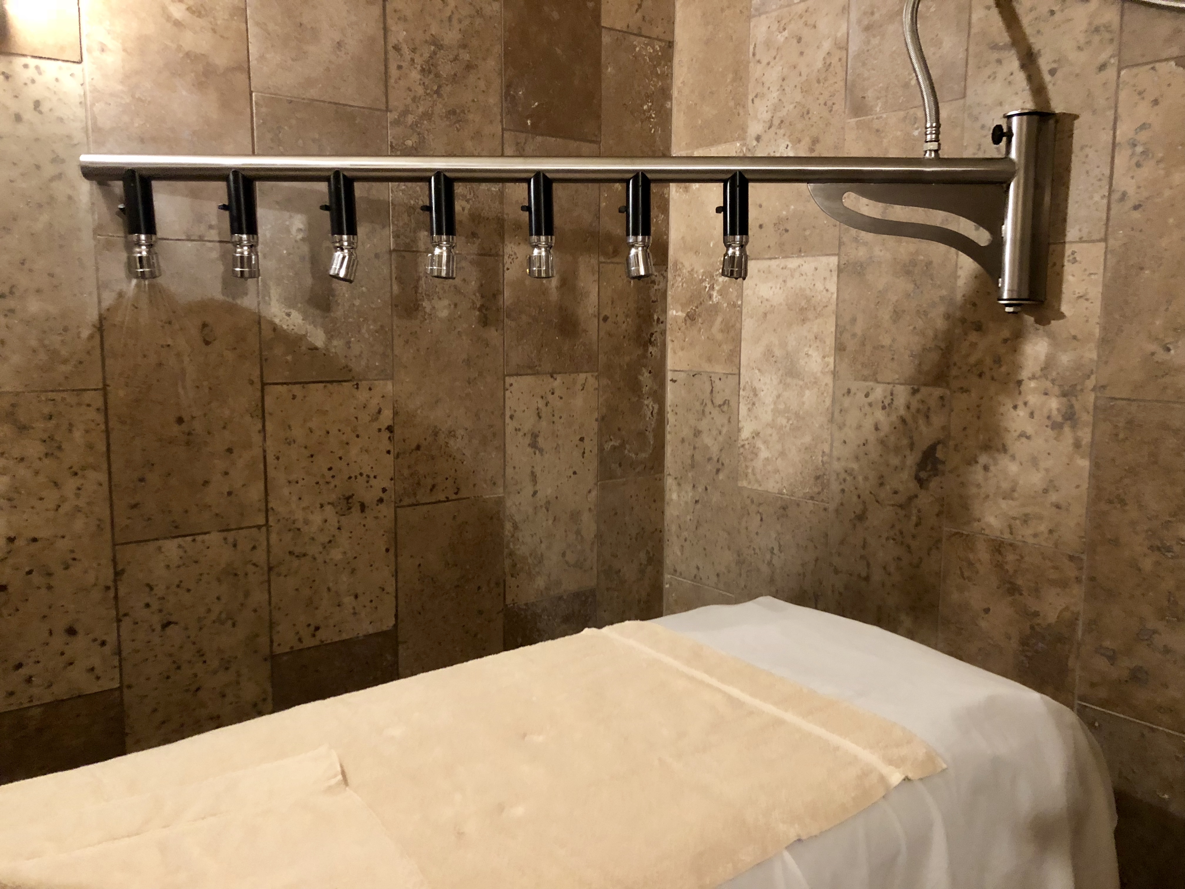Spa at Tubac Golf Resort Vichy Shower nozzles