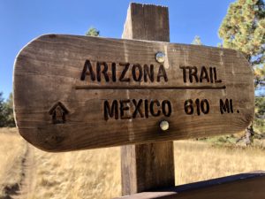 Arizona trail sign